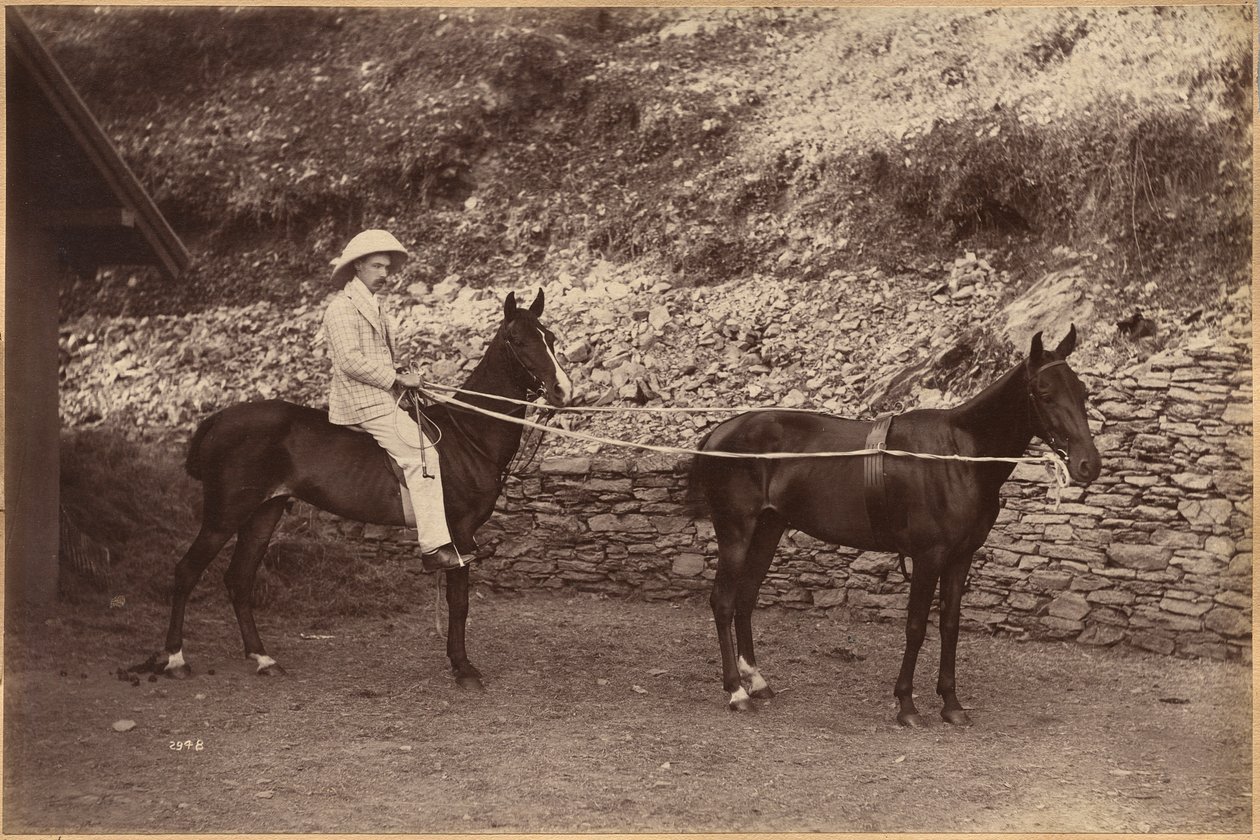 Kapitán H. S. Rawhinson (líc) od Raja Deen Dayal