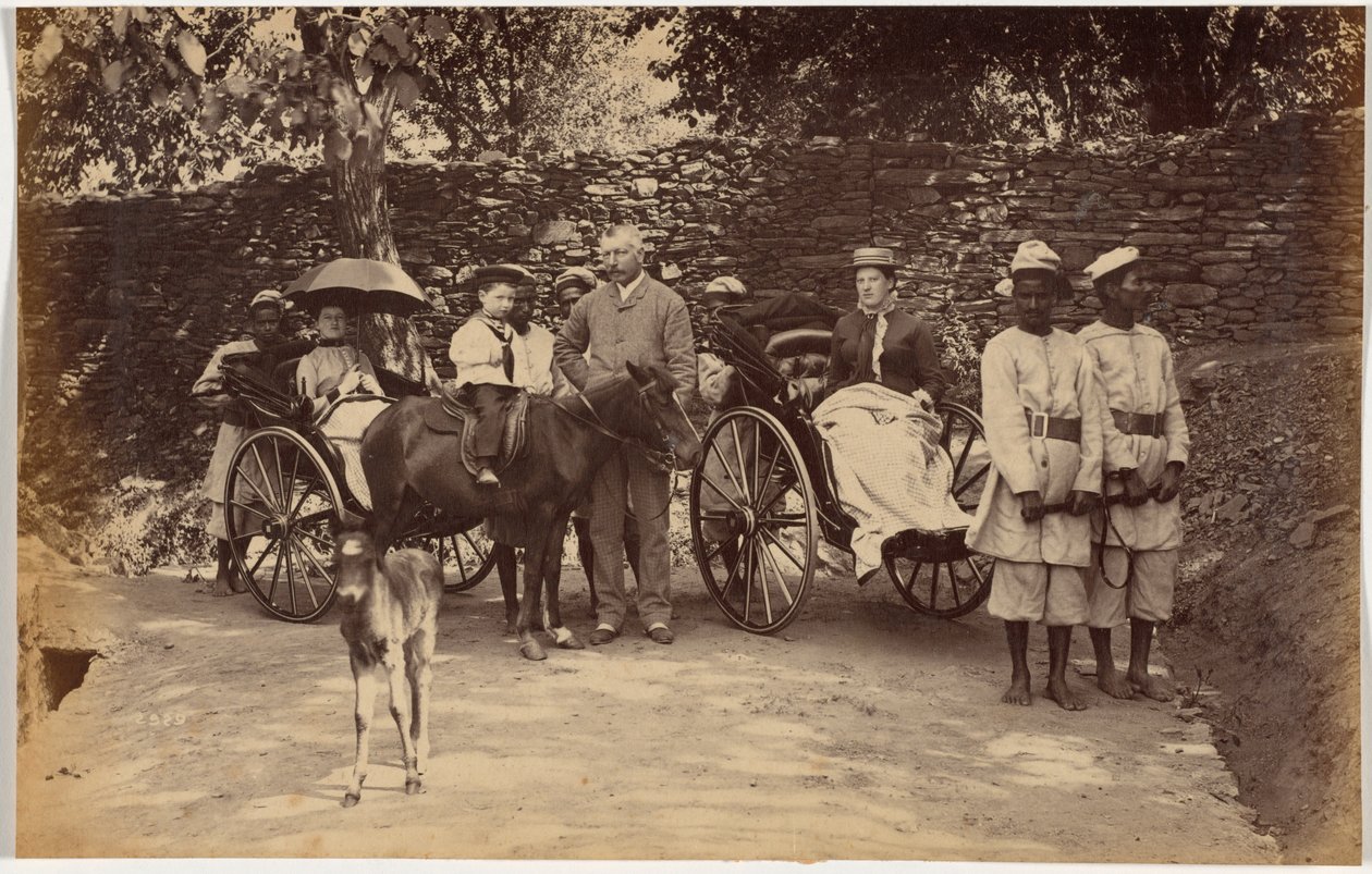 Plukovník F. G. Oldham, Šimla od Raja Deen Dayal