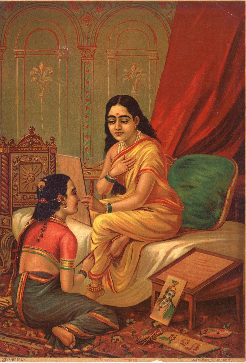Chitralekha, autor: Raja Ravi Varma od Raja Ravi Varma