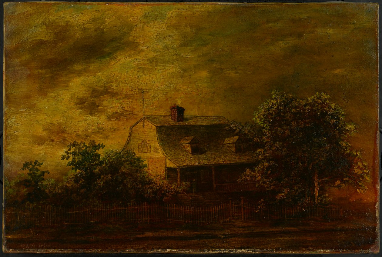 Statek F. B. Guesta, kolem roku 1868 od Ralph Albert Blakelock