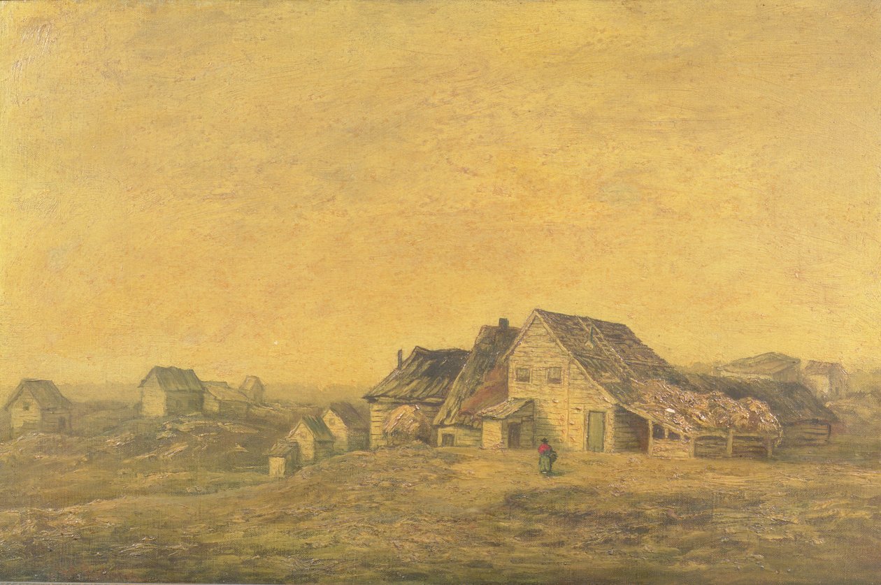 Fifth Avenue na 89th Street, 1868 od Ralph Albert Blakelock