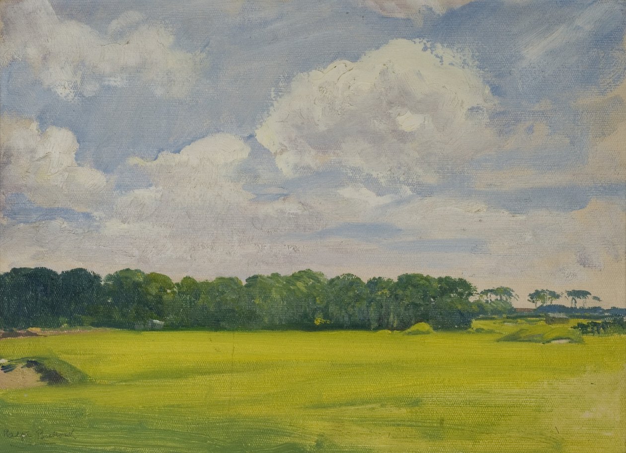 Benton Golf Course (olej na palubě) od Ralph Bullock