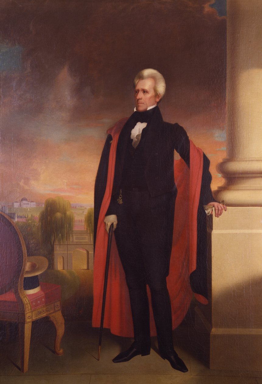 Andrew Jackson, 1836-1837. od Ralph EW Earl