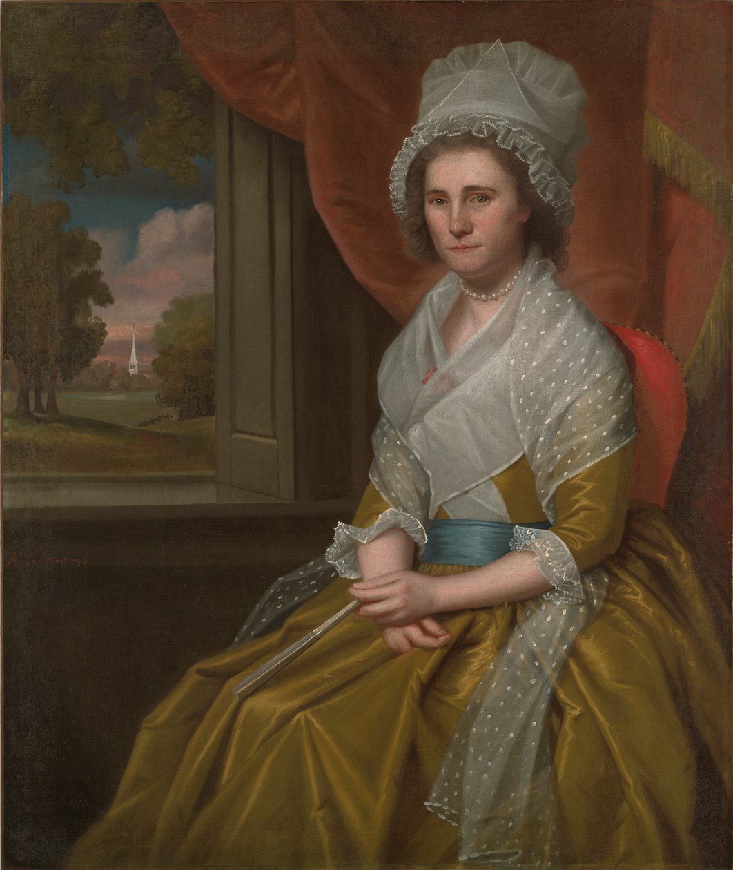Mary Sylvester Welles Davenport (1754 od Ralph Earl