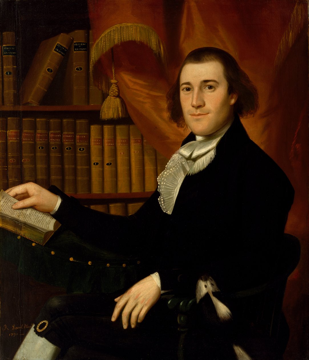 Portrét Dr. Masona Fitche Cogswella, 1791 od Ralph Earl