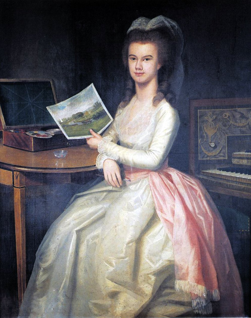 Marianne Drake, 1783 od Ralph Earl or Earle