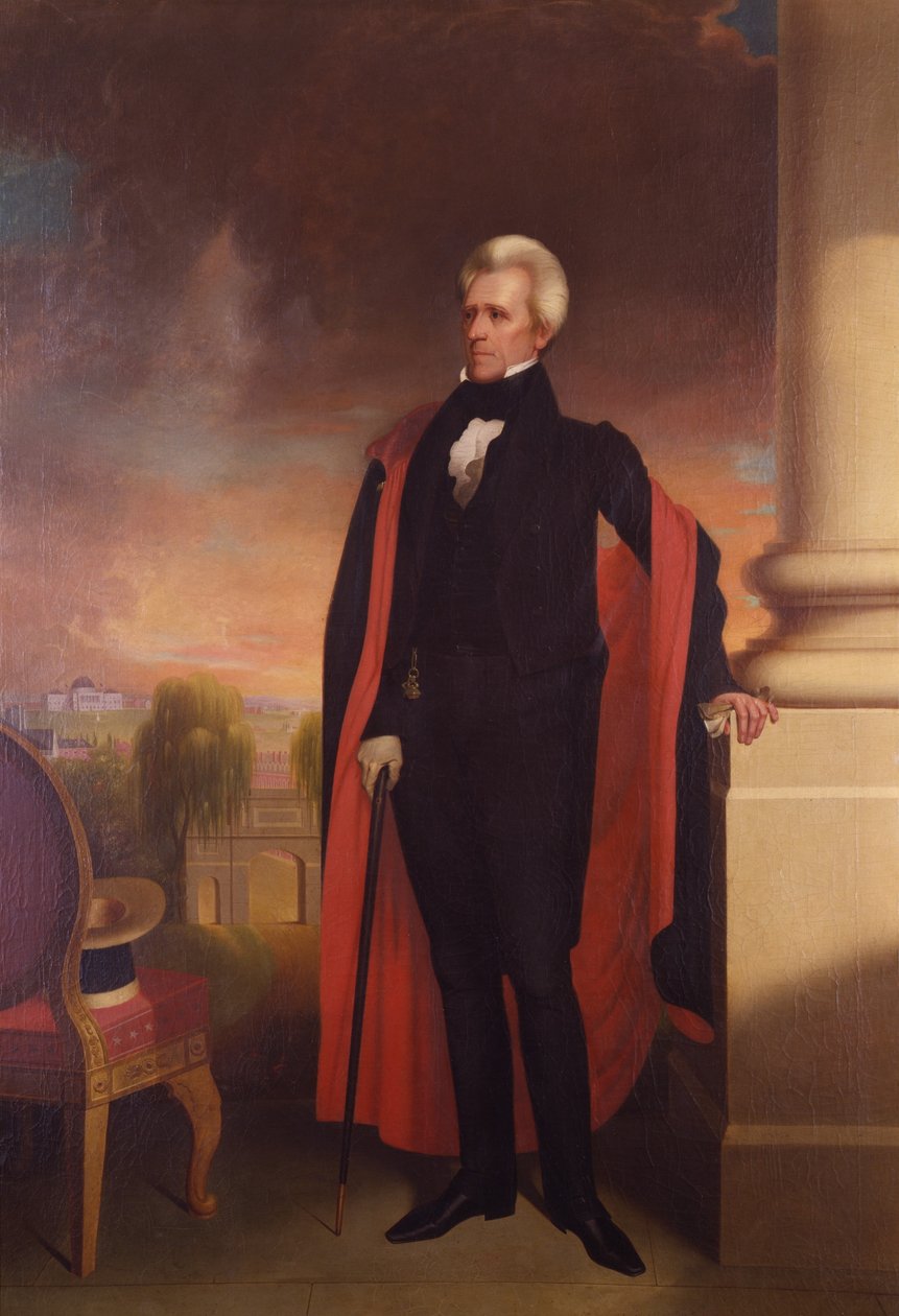 Andrew Jackson od Ralph Eleaser Whiteside Earl