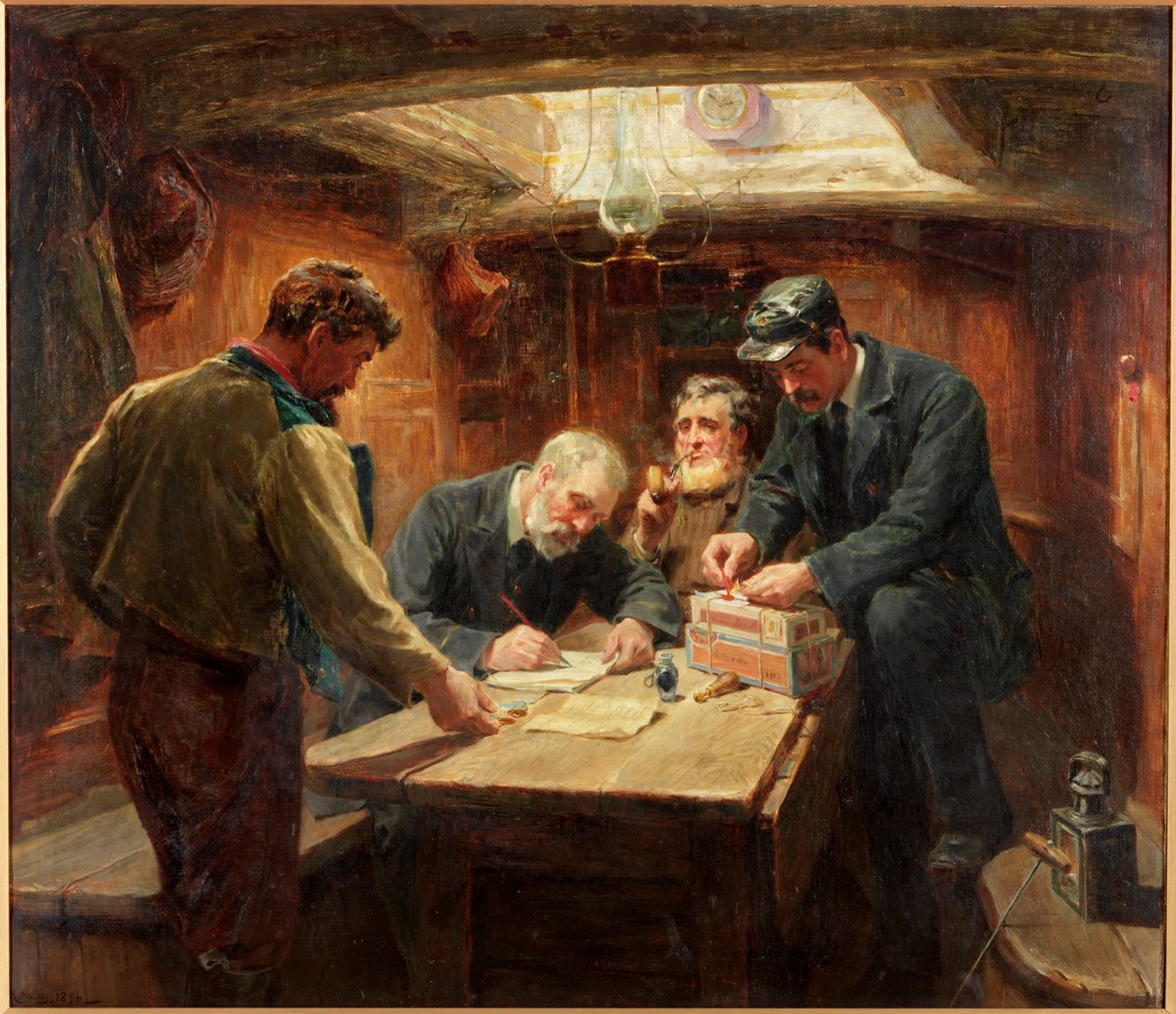 Clo zaplaceno, 1896 od Ralph Hedley