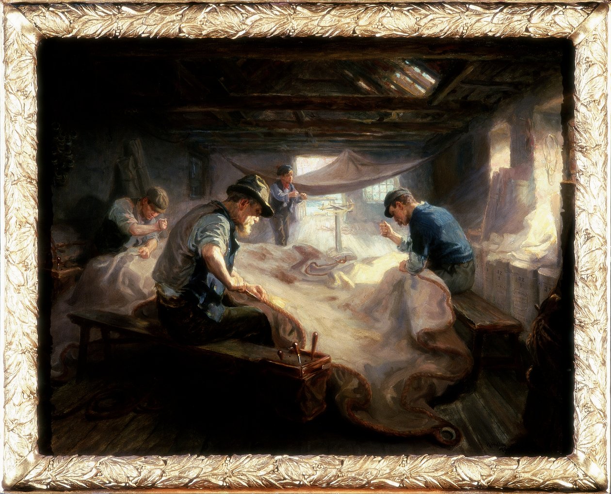 Sail Loft, 1908 od Ralph Hedley