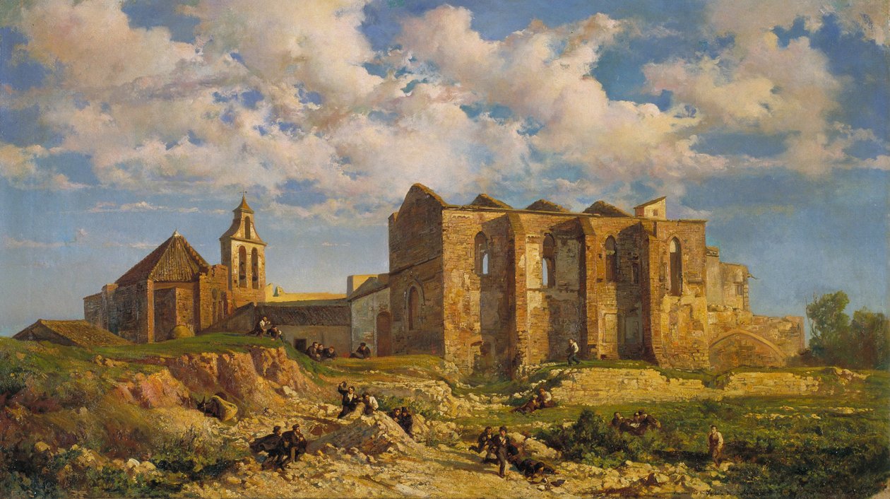Ruiny kostela Božího hrobu od Ramón Martí Alsina