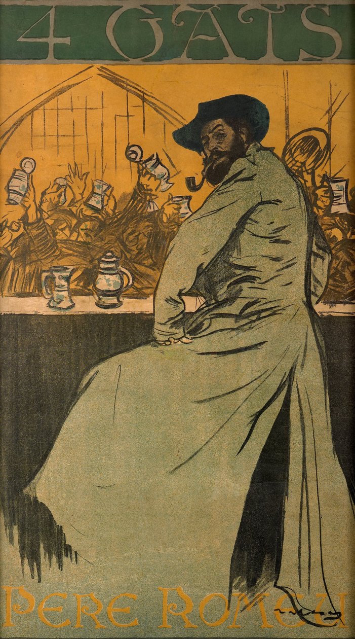4 kočky od Ramon Casas i Carbo