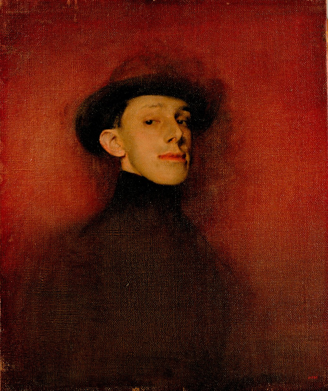 Portrét španělského krále Alfonse XIII. (studie) od Ramón Casas