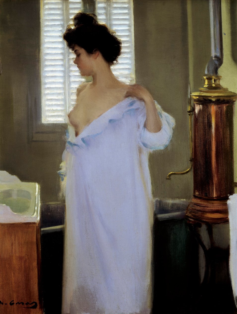 Před koupelí od Ramon Casas i Carbo