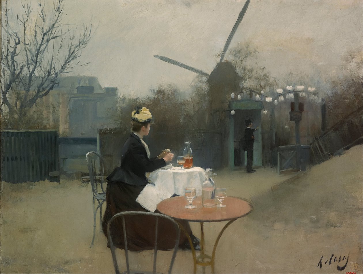 Venku od Ramon Casas i Carbo