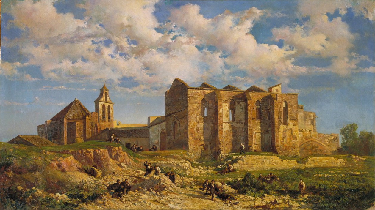 Ruiny kostela Božího hrobu od Ramon Martí i Alsina
