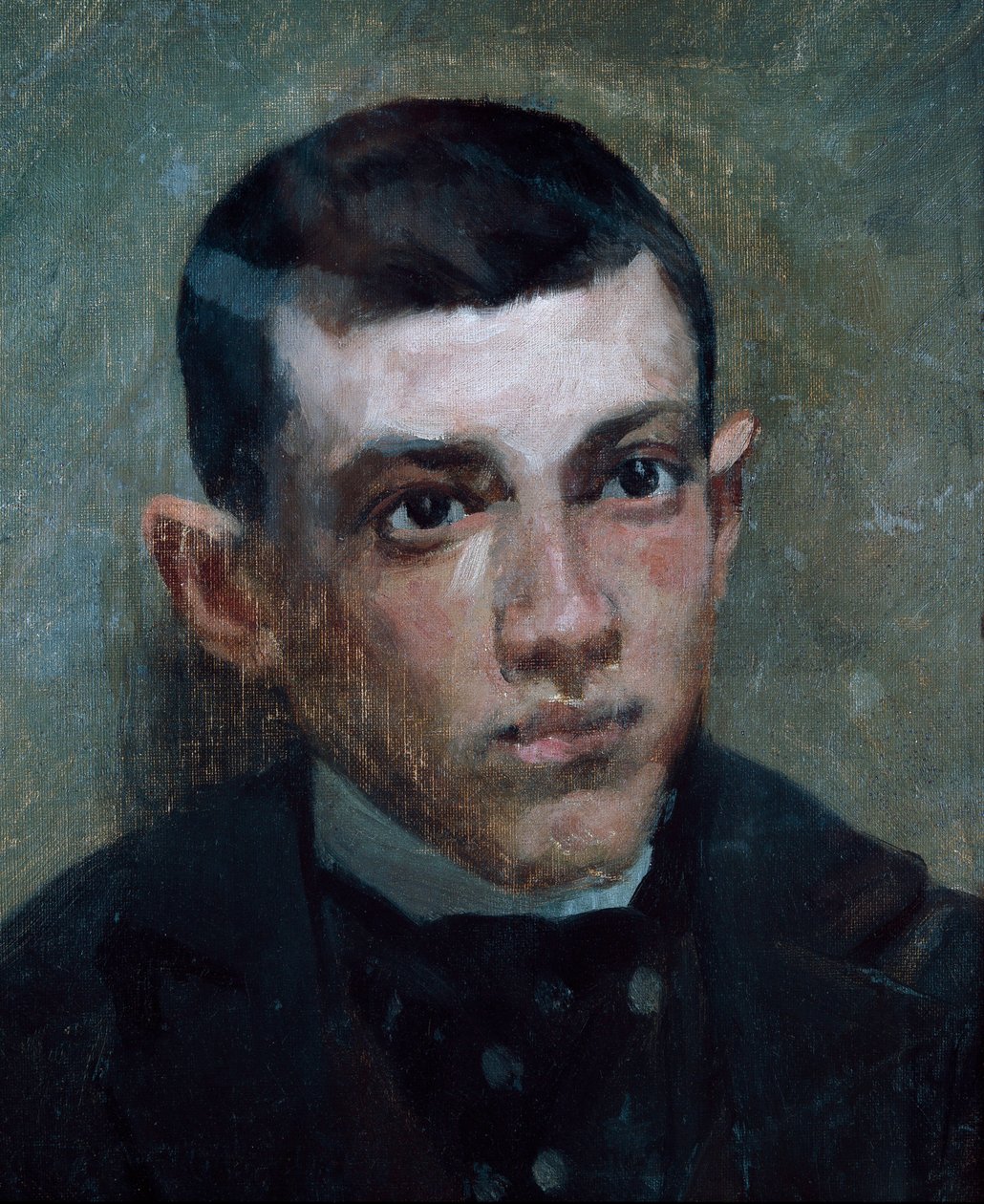 Portrét malíře Pabla Picassa (1881-1973) (olej na plátně) od Ramon Riu I Doria