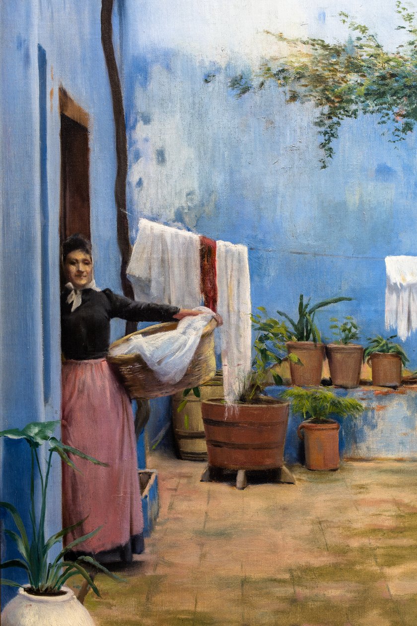 Modrá terasa od Ramon and Rusinol Santiago (1861 1932) Casas