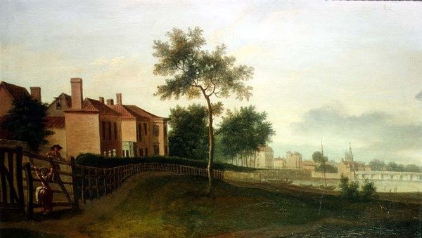 Temže z Battersea (ropa) od Ramsay Richard Reinagle