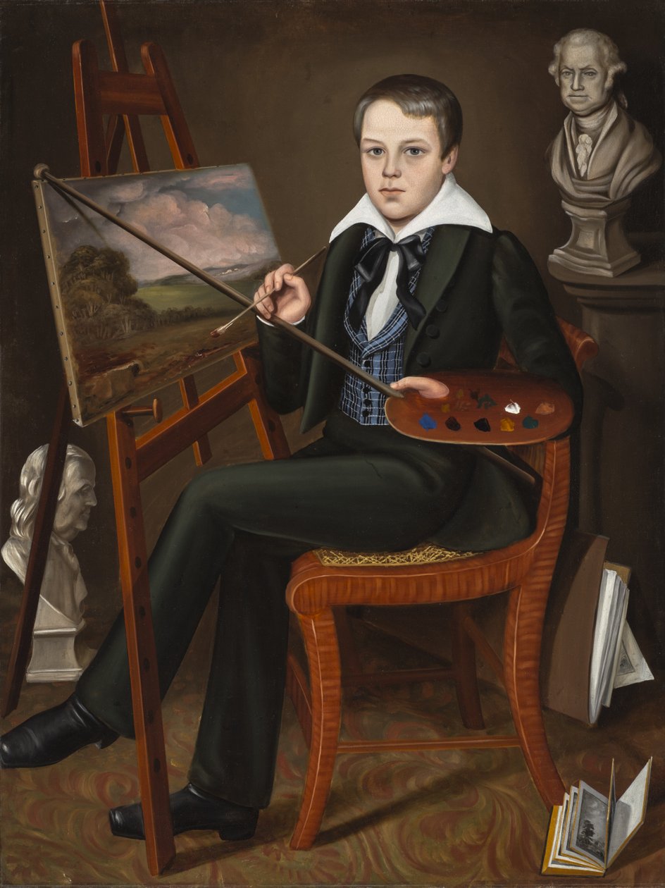 Mladý umělec, kolem 1838-39 od Randall attr. to Palmer