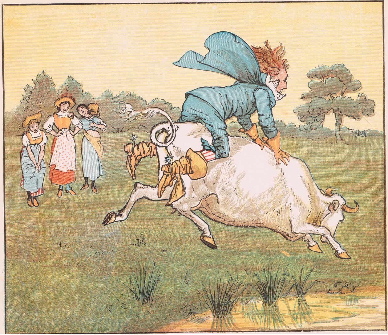 Nikdo se vás neptal, pane! ona řekla od Randolph Caldecott