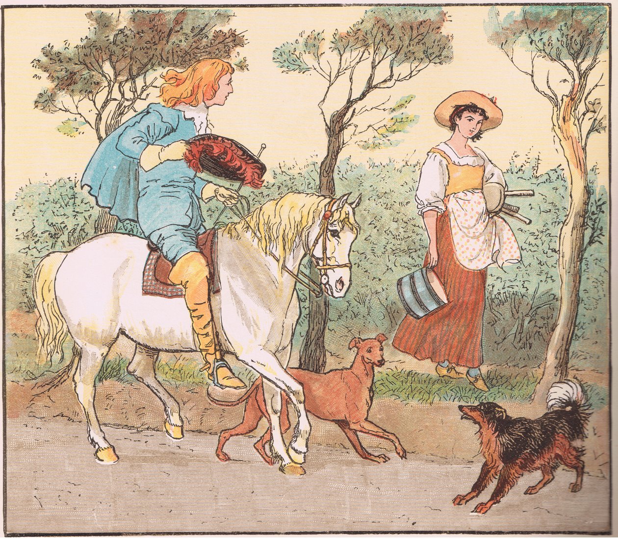Kam jdeš, má krásná služko od Randolph Caldecott