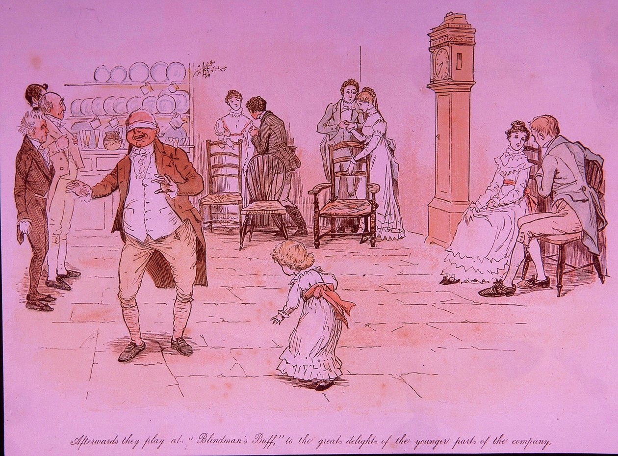 Hra na slepou bábu od Randolph Caldecott