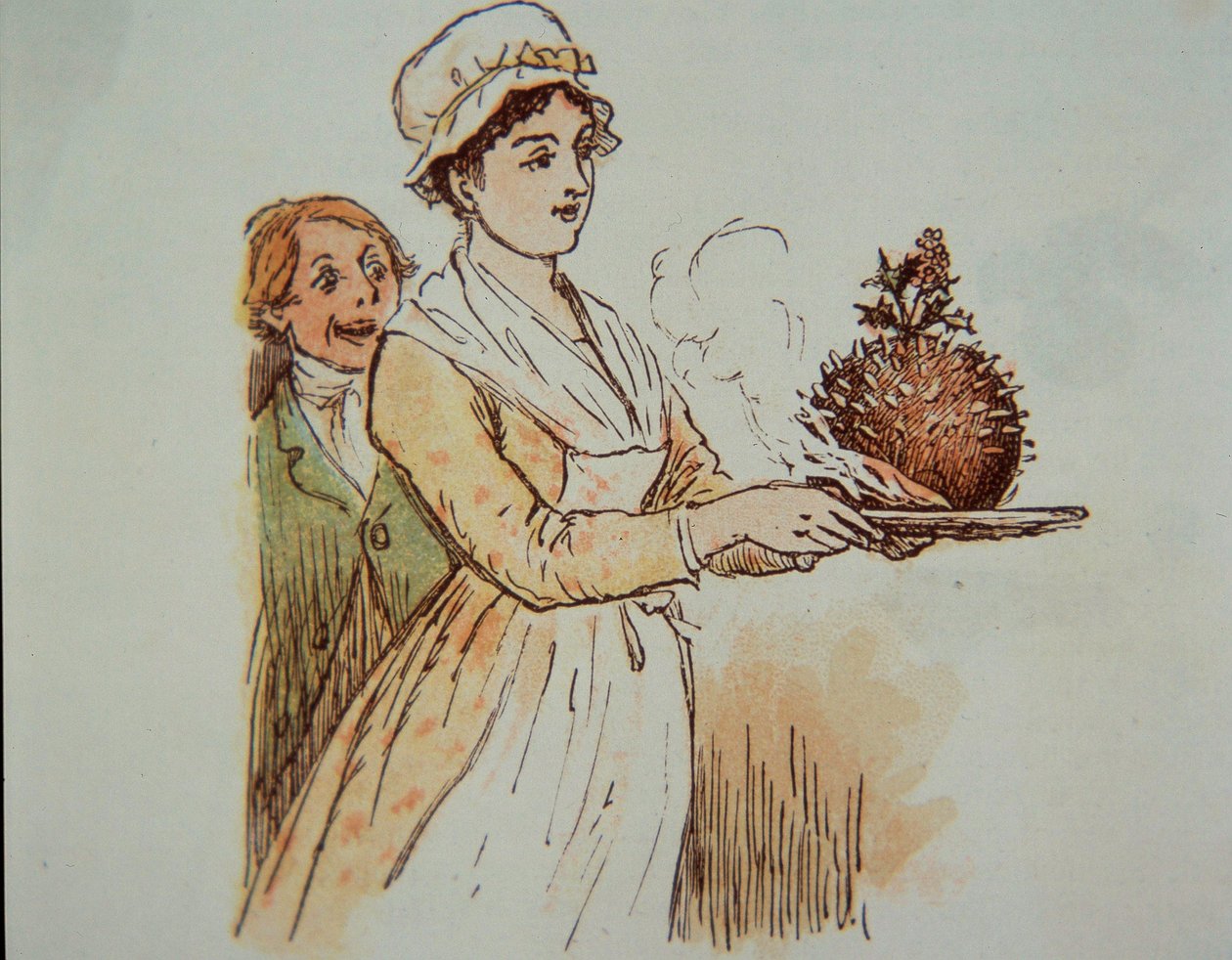 vánoční puding od Randolph Caldecott