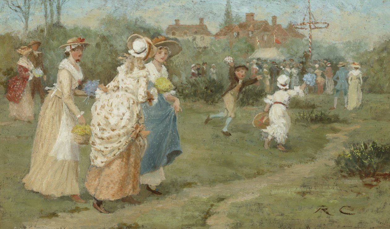 První máj od Randolph Caldecott