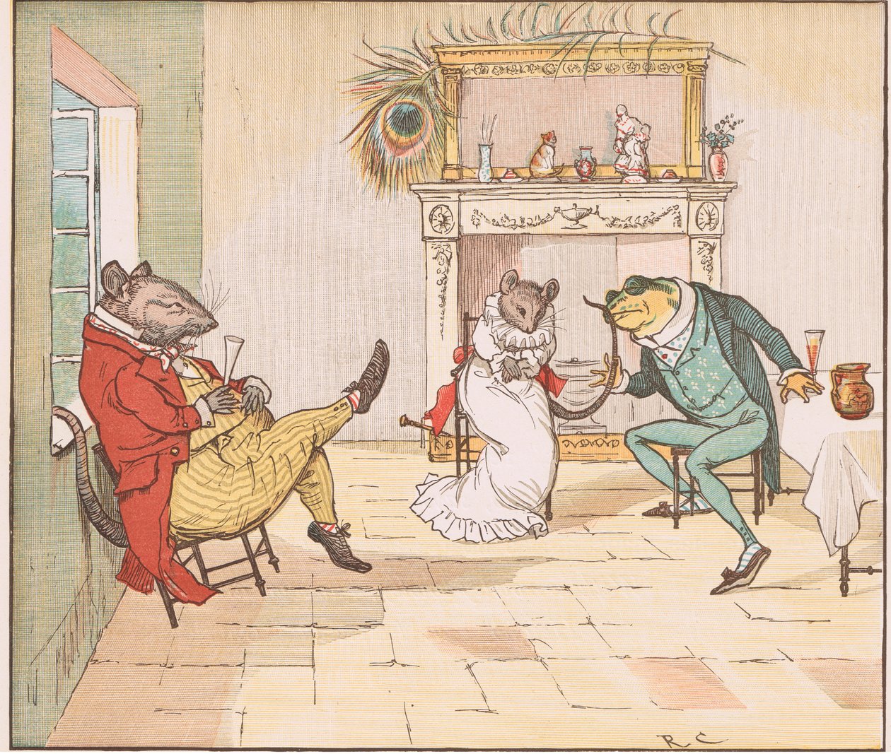Modlete se, pane Žábo, dáte nám píseň od Randolph Caldecott