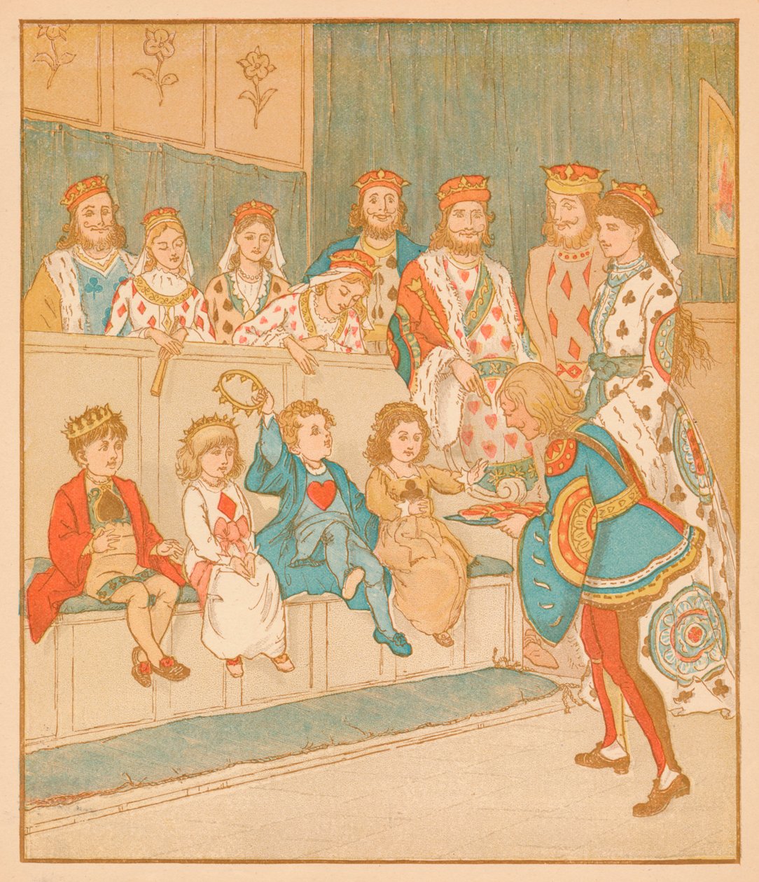 The Knave of Hearts, Vrátil ty koláče, 1880. od Randolph Caldecott