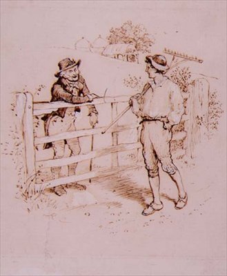 The Shepherd, ilustrace z 