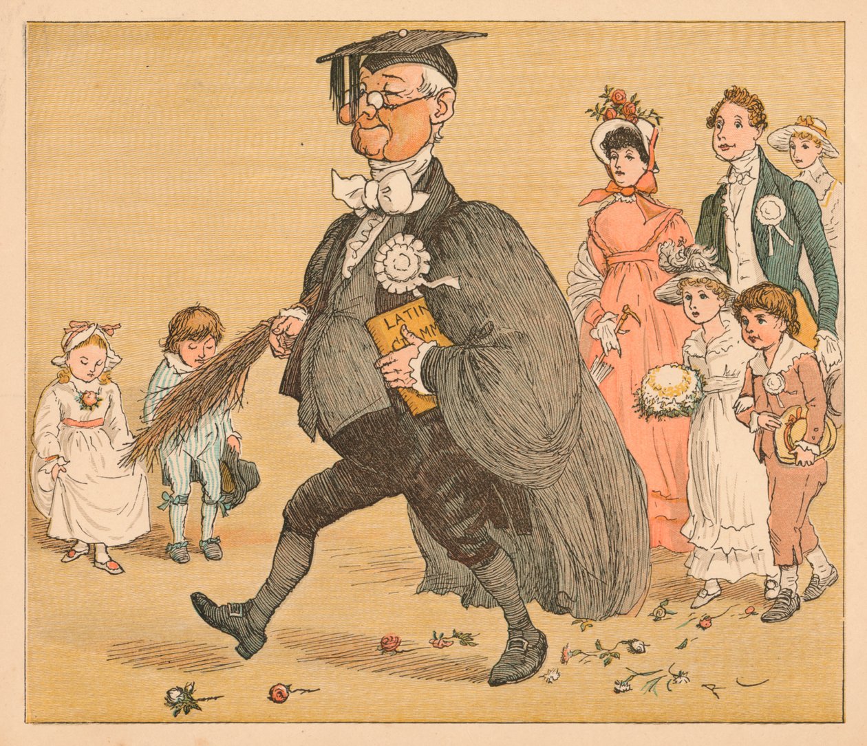 Sám velký Panjandrum, c1885, 1934. od Randolph Caldecott