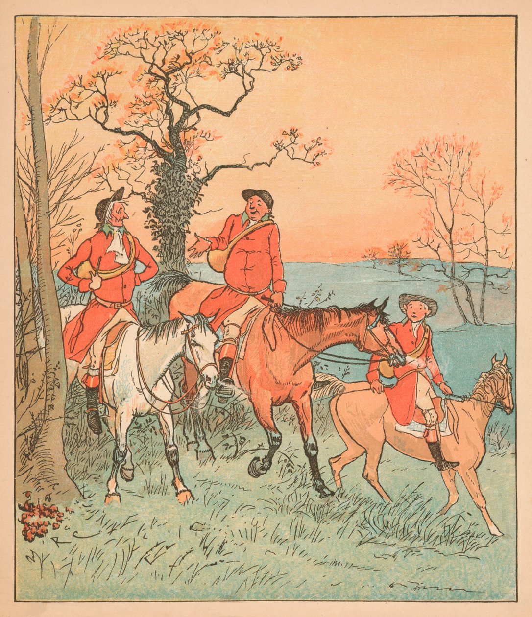 Tento lov se nevyplácí, 1880. od Randolph Caldecott