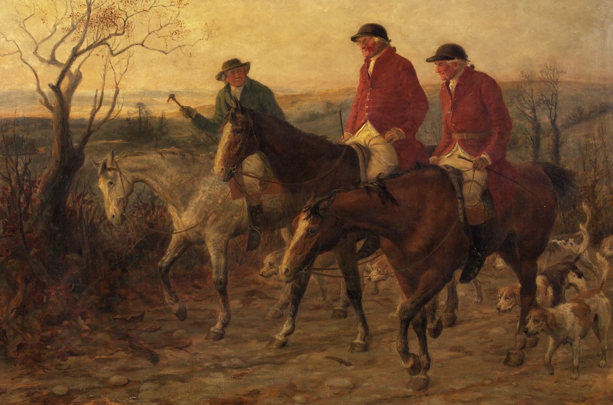Tři Jolly Huntsmen od Randolph Caldecott