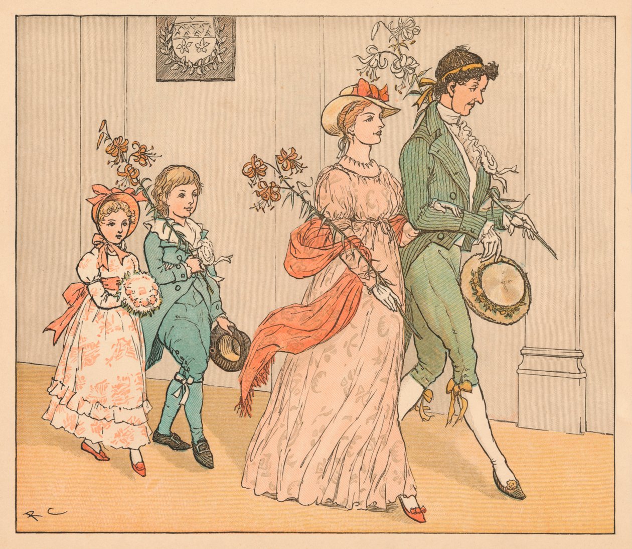 ...Picninnies, a Joblillies a Garyulies..., c1885, 1934. od Randolph Caldecott