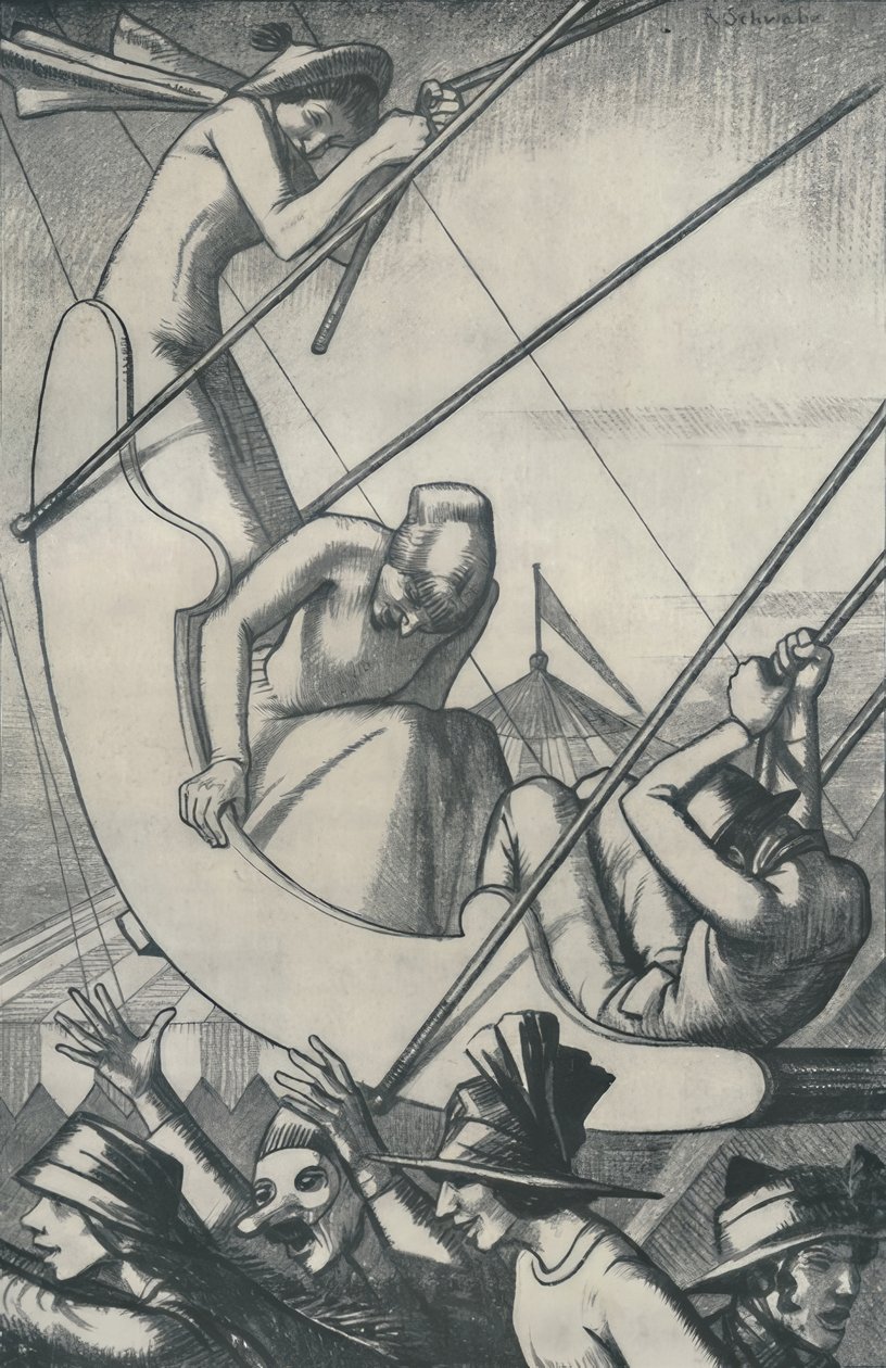 Svátek - The Swings od Randolph Schwabe