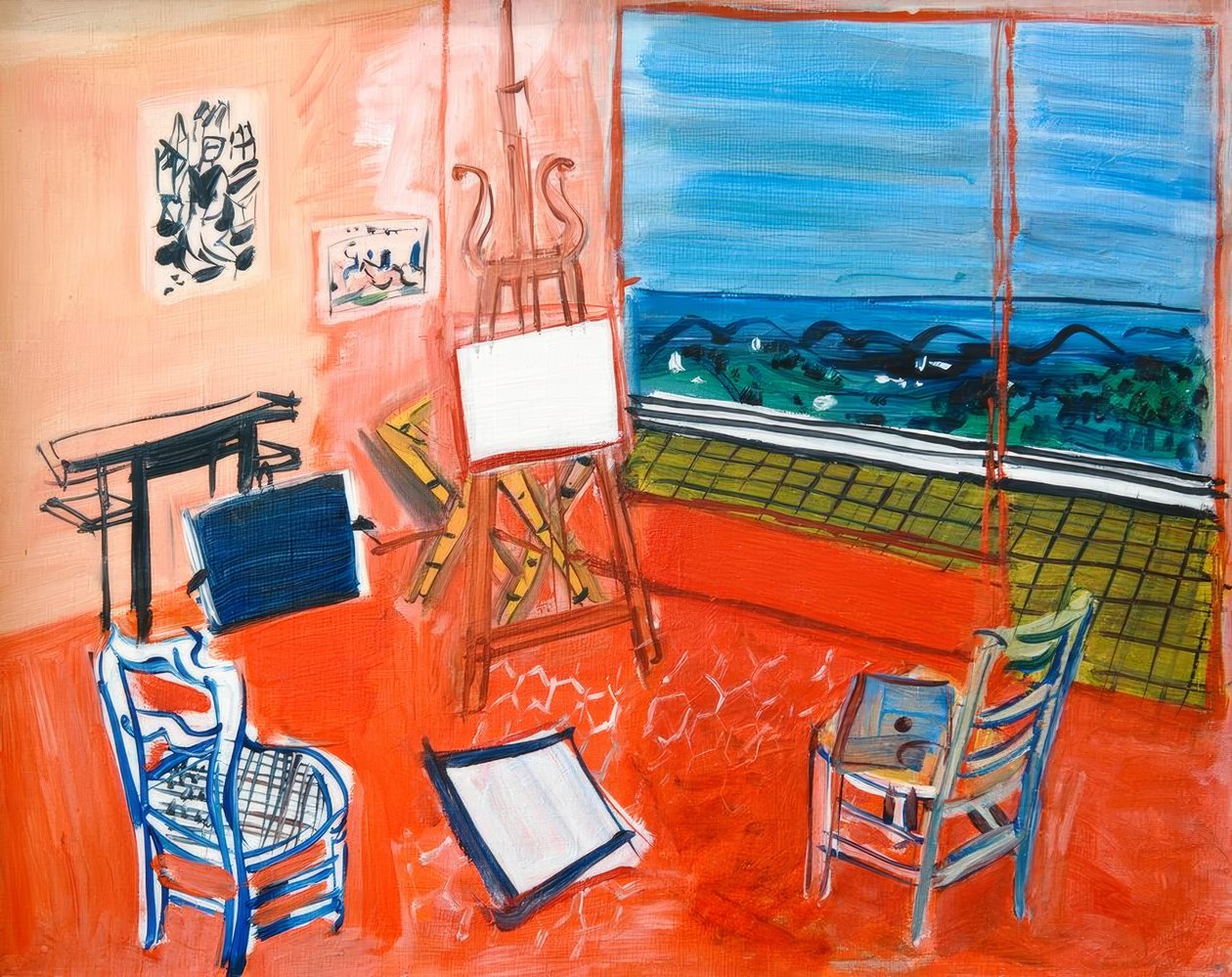 Dílna Raoula Dufyse ve Vence od Raoul Dufy