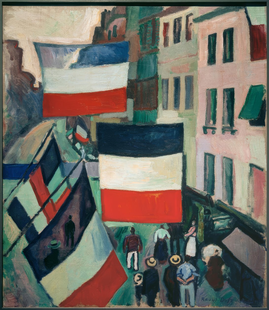 Označená ulice od Raoul Dufy