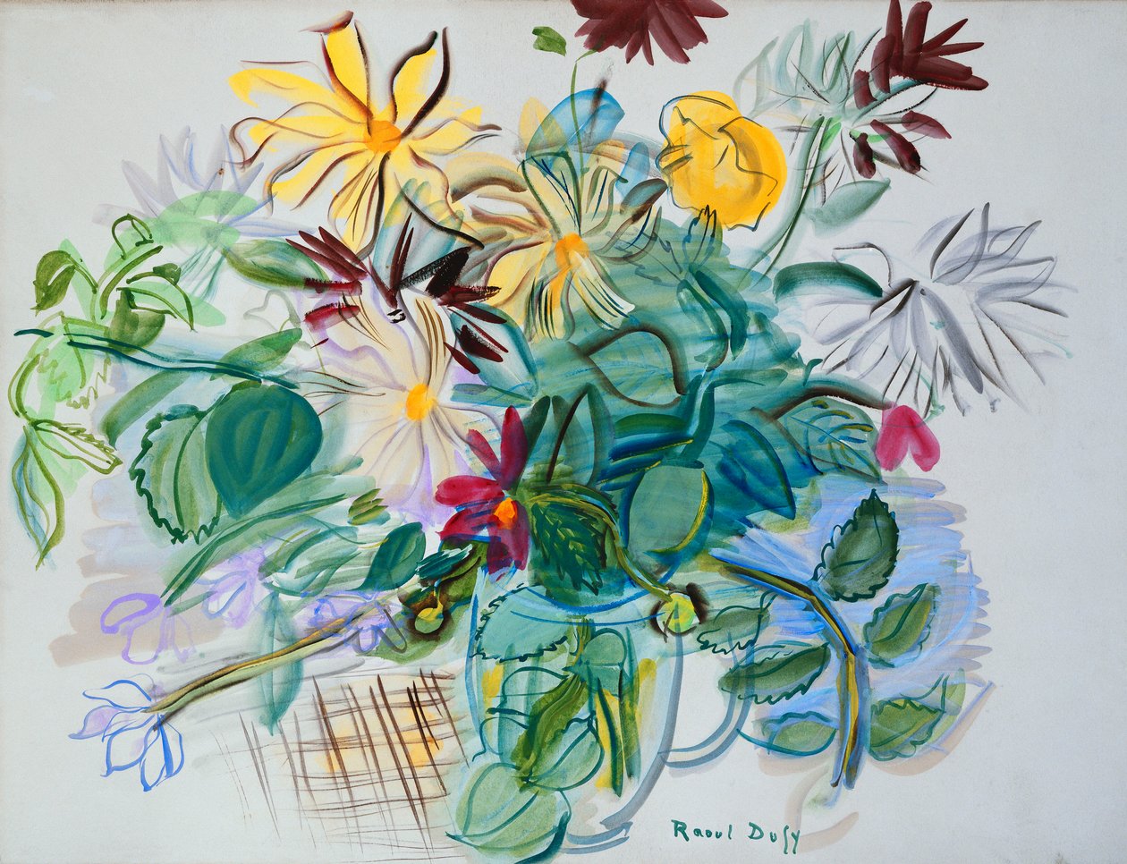 Kytice květin od Raoul Dufy