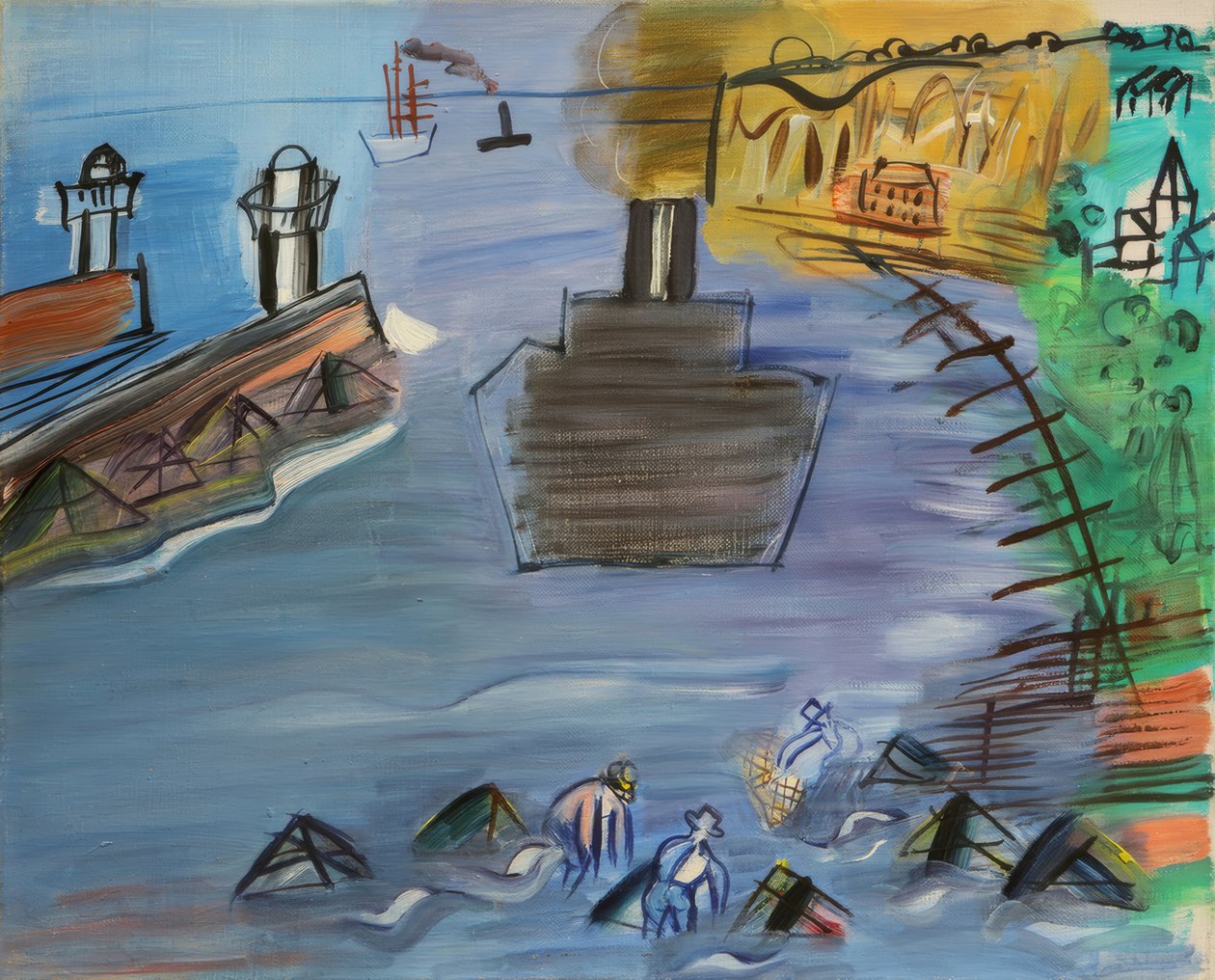 Černý náklad od Raoul Dufy