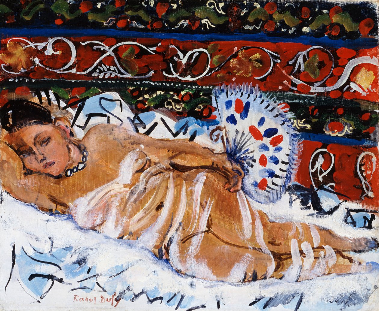 Hinduista s ventilátorem od Raoul Dufy