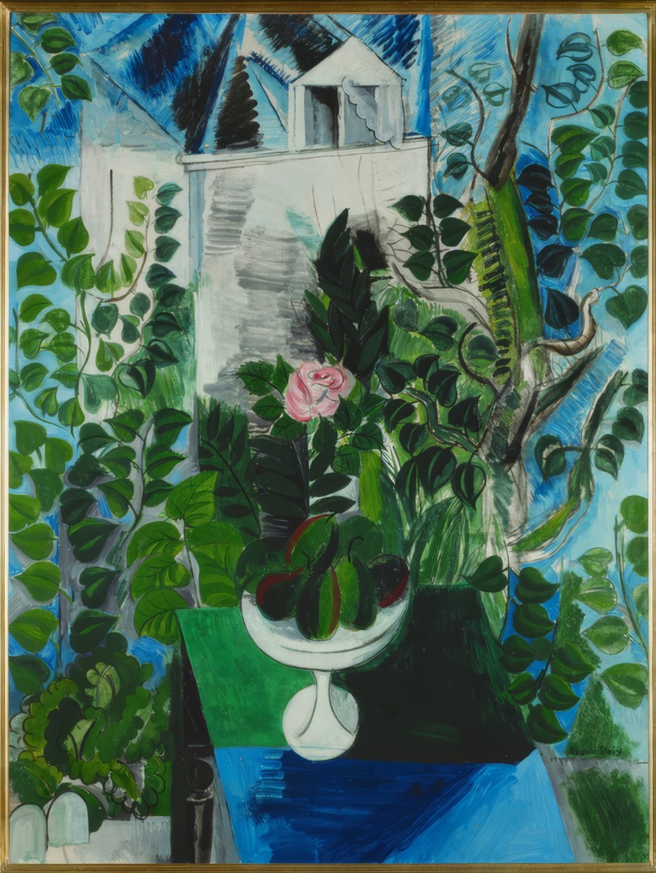 Dům a zahrada umělce v Le Havre od Raoul Dufy