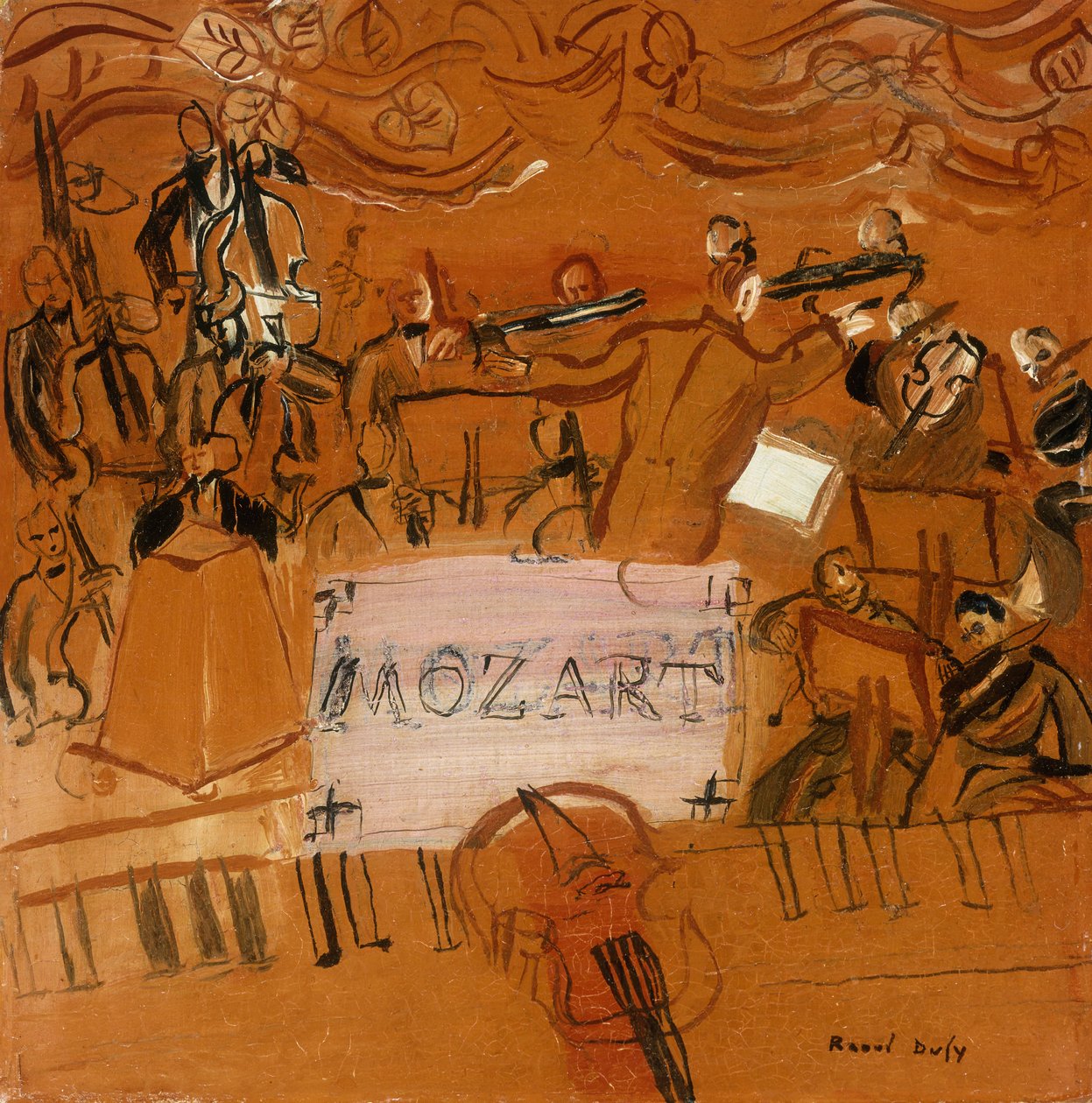Orchestr má skóre od Raoul Dufy