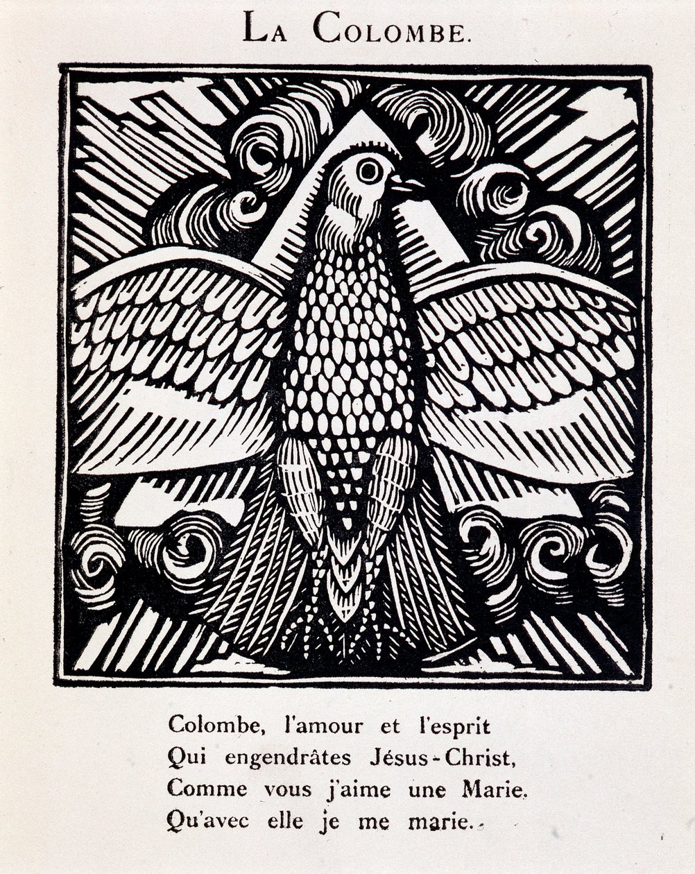 Holubice - in "Le Bestiaire ou cortège d