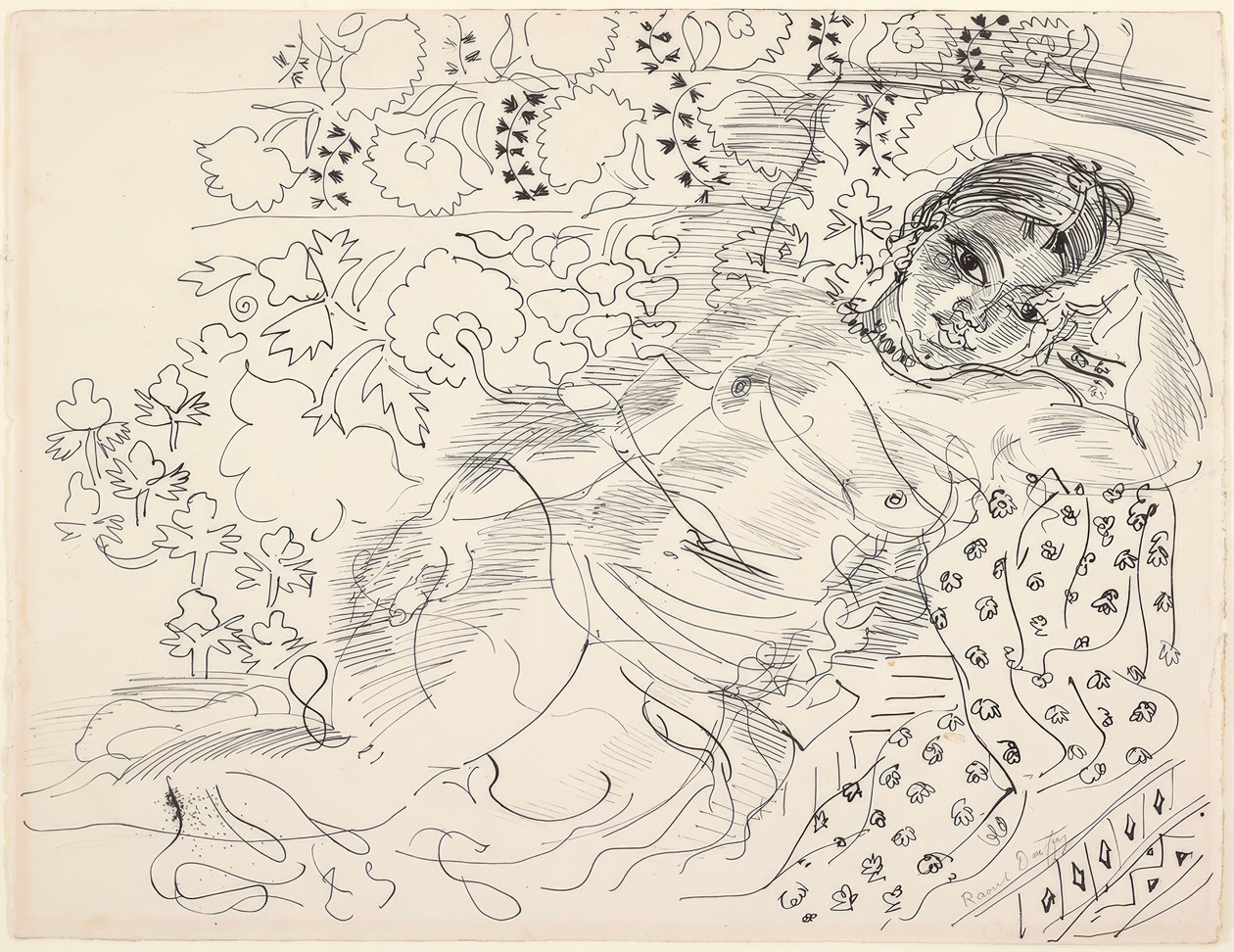 Perský model od Raoul Dufy