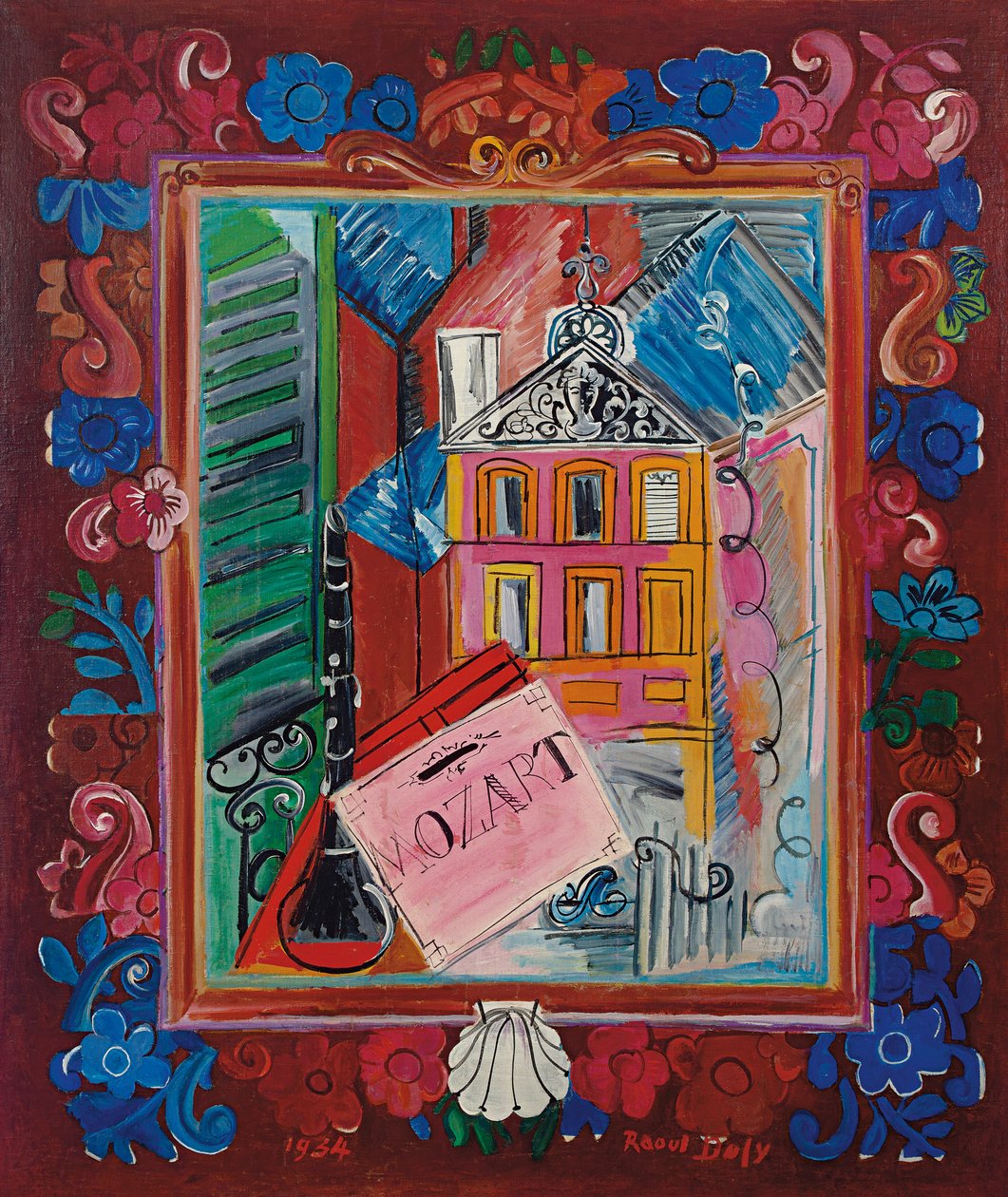 Mozart od Raoul Dufy