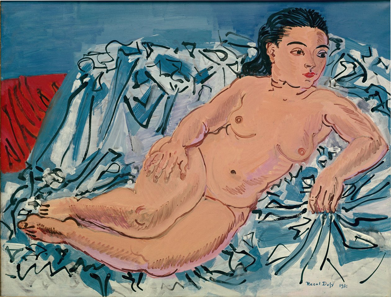Nahá žena (olej na plátně) od Raoul Dufy