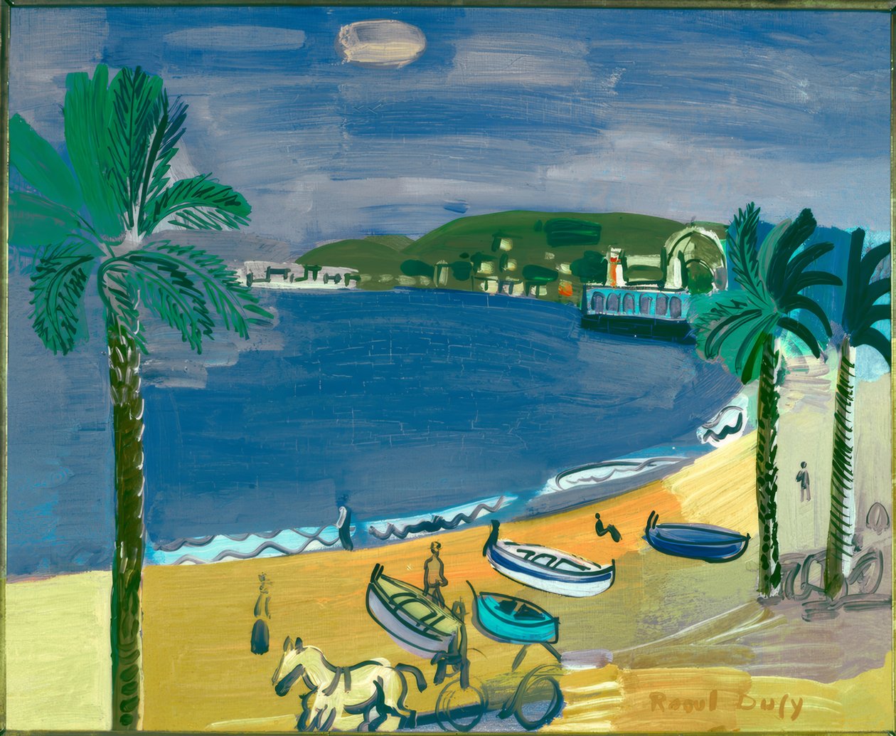 Nice, Andělský záliv od Raoul Dufy