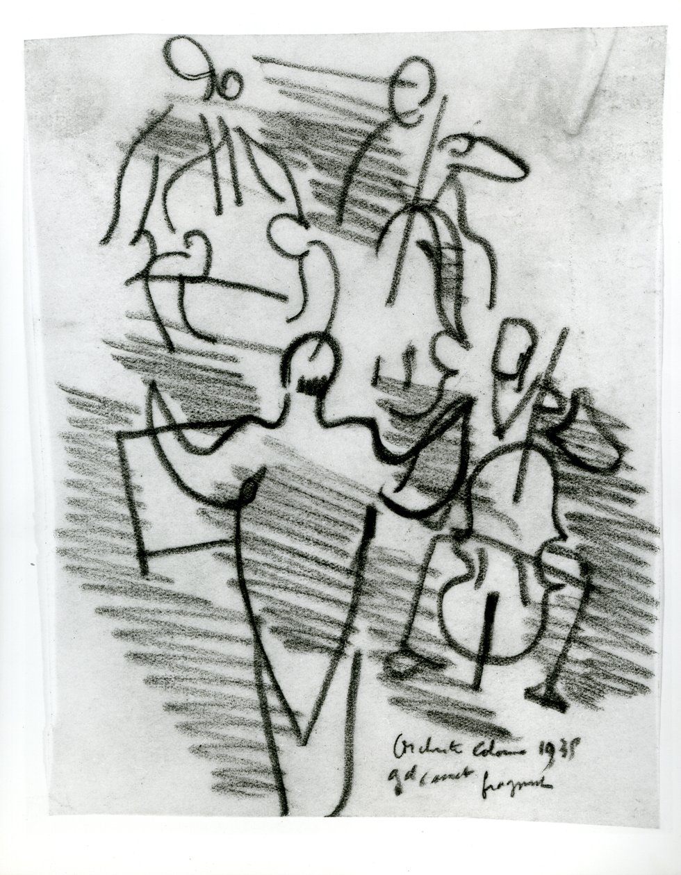 Orchestre Colonne od Raoul Dufy
