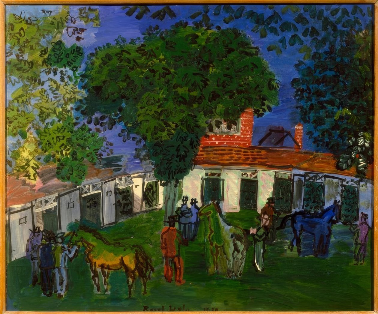 Paddock od Raoul Dufy